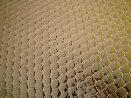 High Strength Paper Honeycomb Door Core Cell Size 15mm 20mm 25mm