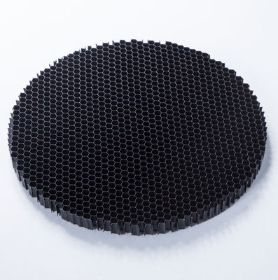 Diameter 20 - 120mm Black Aluminum Honeycomb Grid Core For LED Anti Glare