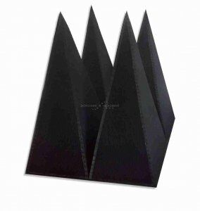 Cone Shaped Absorbing Honeycomb For Reducing Electromagnetic Interference In Darkrooms