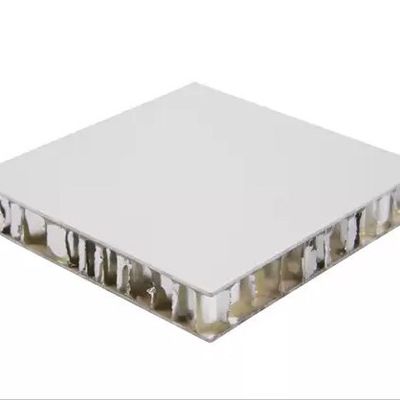 PE PVDF Coating Aluminum Honeycomb Panels , Honeycomb Construction Panels