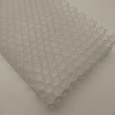PC Honeycomb Products , Polycarbonate Honeycomb Core For Photocatalyst Filter Screen