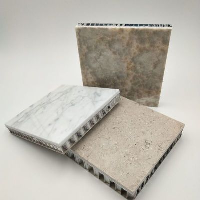 Bathroom Aluminum Honeycomb Floor Panels , Aluminium Honeycomb Composite Panel 500x800mm