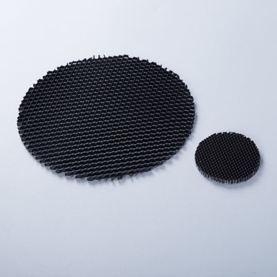Black Aluminum Honeycomb Louver 200mm Super Large Diameter
