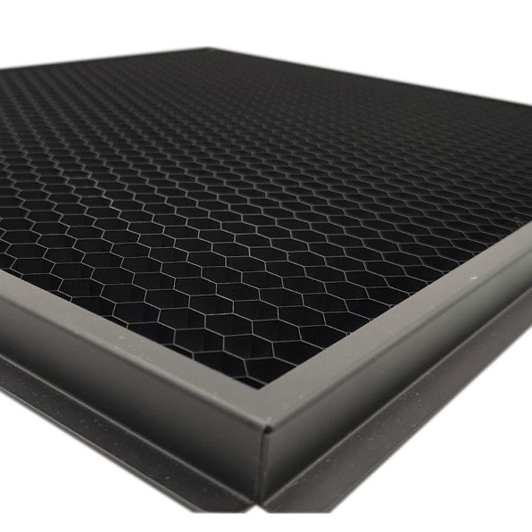 thumbnail image 2 of Universal 33x33 Cm Black Aluminum Racing Grille With Honeycomb Mesh 2 of 5