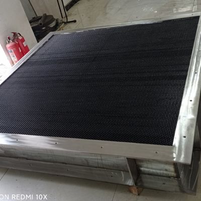 Spot Welding Stainless Steel Honeycomb Plate Cell Size 6.4mm For Wind Tunnel