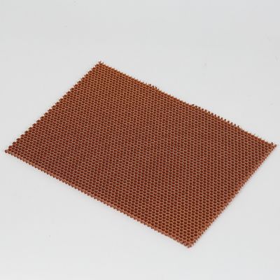 Fire Resistant Aramid Honeycomb Core 3.2mm Cell Size Customizable Various Thickness