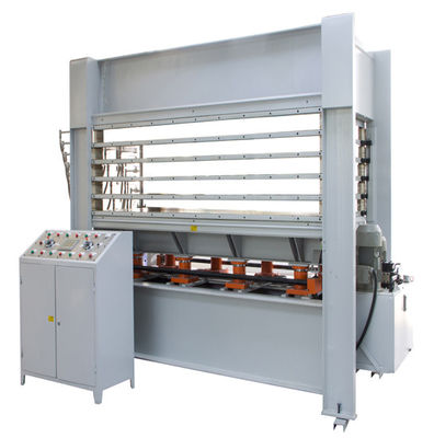 380V / 50HZ Heated Press Machine Hot Press Machine 4 - 8 Layer Improving Efficiency