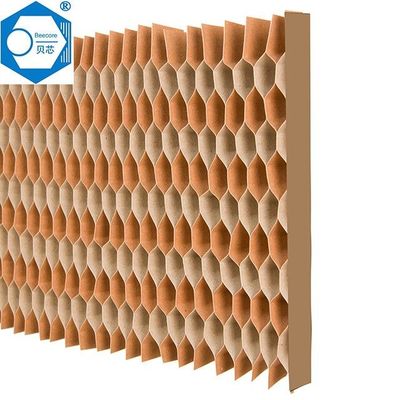 Fire Resistant Paper Honeycomb Core 900x2400mm For Furniture And Door Filling