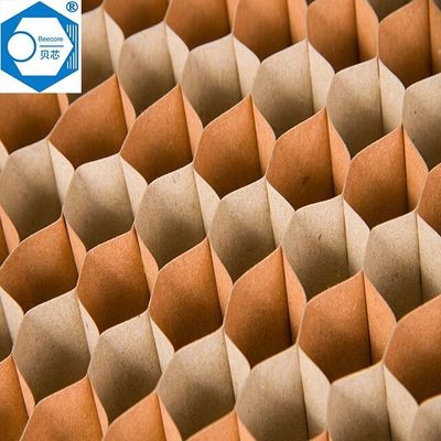 Fire Resistant Paper Honeycomb Core 900x2400mm For Furniture And Door Filling