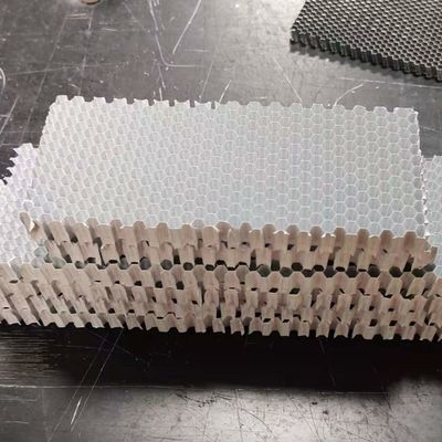 No Frame Aluminum Honeycomb Filter Honeycomb Photocatalyst Filter Core For Smell Remover