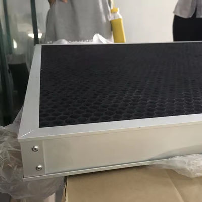 Aluminum Honeycomb Filter With Activated Carbon Coating Size 500x500mm