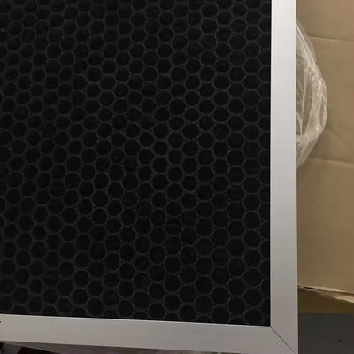 Aluminum Honeycomb Filter With Activated Carbon Coating Size 500x500mm