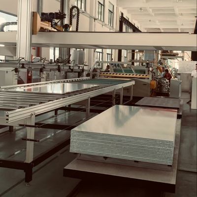 Continuous Aluminum Honeycomb Panel Production Line With A Capacity Of 1000 Pcs Per Day