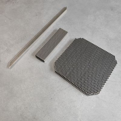 Different Cell Size Stainless Steel Fireproof Honeycomb Core For Waterflow Management In Water Dispensers