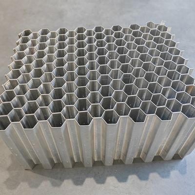 Two Piece Adhesive Type Aluminum Honeycomb Core Used In Deformable Crash Test Barriers