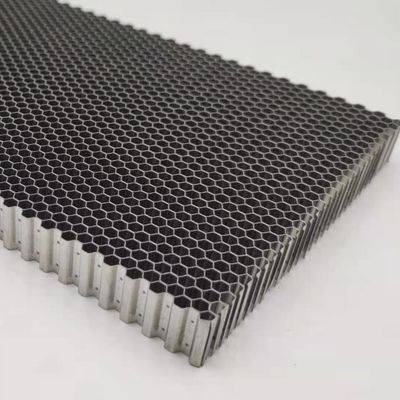 Spot Welding 8.2mm Cell Size Metal Stainless Steel Honeycomb Air Straightener