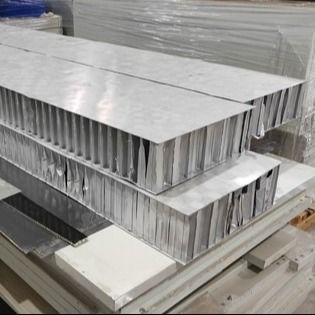 75mm Thickness Brazed Aluminum Honeycomb Panel For Oil Floating Disc