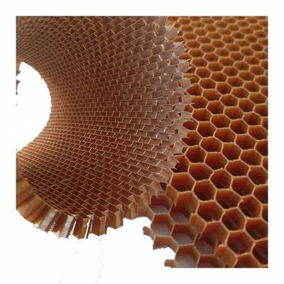 Hexagonal Honeycomb Hole made of Light Weight and High Strength Aramid Paper Material