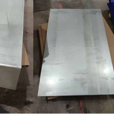 Large Size 2000x12000mm PCB Worktable Aluminum Honeycomb Panel Applied To Automated Production Line Countertops