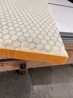 Side Length 6~15mm Aluminum Honeycomb Core With Foam Materials