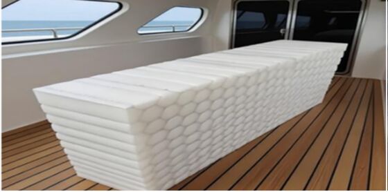 500mm Extra Thick Aluminum Honeycomb Core With Foam Materials