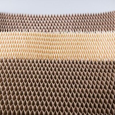 Customized 120g 140g 180g  220g Paper Honeycomb Core For Filling Door
