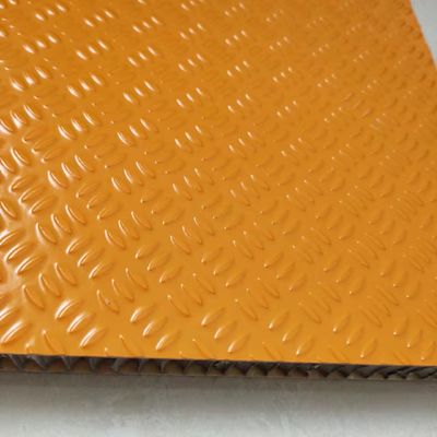 Roughness Surface Aluminum FRP Honeycomb Panels Easy Clean