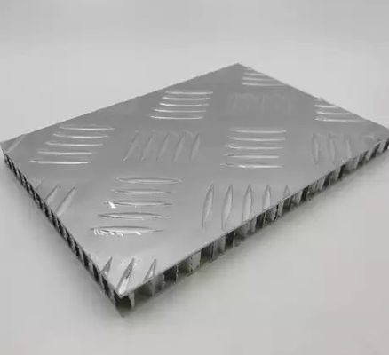 Bus Railway Ship Aluminum Honeycomb Panels , Honeycomb Door Panels 1220x2440mm