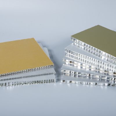 Al3003 Al5052 Aluminum Honeycomb Wall Panels 30mm For Curtain Wall Decoration